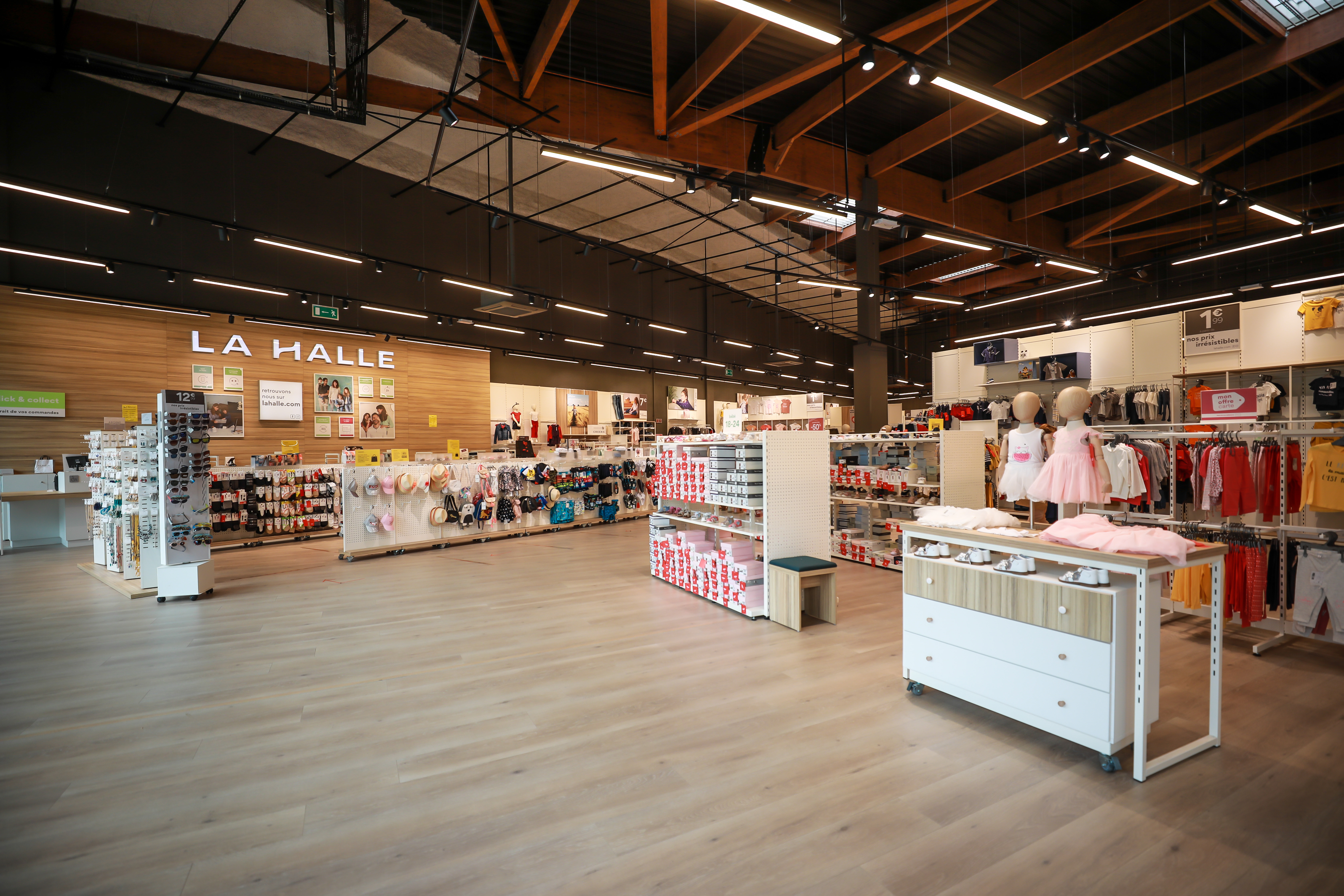la halle aux vêtements fille